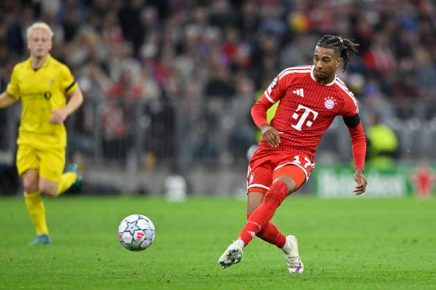 Torschuss Aktion Torchance Michael Olise FC Bayern Muenchen FCB (17) FC Bayern Muenchen FCB vs Bodoe Glimt 10.09.2026 DFL REGULATIONS PROHIBIT ANY USE OF PHOTOGRAPHS AS IMAGE SEQUENCES AND OR QUASI-VIDEO FC Bayern Muenchen FCB vs Bodoe Glimt