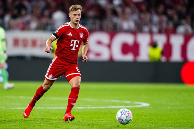 260910 Joshua Kimmich of Bayern München during the UEFA Champions League football match between Bayern München and Bodo Glimt on September 10, 2026 in Munich. Photo: Marius Simensen BILDBYRAN COP 238 MM0073 bayern münchen bbeng bodo glimt football fotball fotboll mesterligaen soccer uefa champions league Copyright: MARIUSxSIMENSEN BB260910ZG010