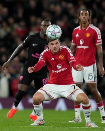 Manchester United, ManU v Sabah FK, UEFA Champions League Mason Mount of Manchester United heads the ball during the Manchester United v Sabah FK UEFA Champions League 1st Round match at Old Trafford, Manchester, England on 10 September 2026 Credit: Steve Flynn Every Second Media Editorial use only. All images are copyright Every Second Media Limited. No images may be reproduced without prior permission. Copyright: xIMAGO EveryxSecondxMediax ESM-2151-0222 StevexFlynnx xEveryxSecondxMediax
