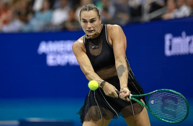 US Open tennis tournament - Day 12 Aryna Sabalenka of Belarus in action against Jessica Pegula of the USA during their Women s Singles Semifinals match of the US Open Tennis Championships at the USTA Billie Jean King National Tennis Center in Flushing Meadows, New York, USA, 10 September 2026. FLUSHING MEADOWS NEW YORK United States  Copyright: xCRISTOBALxHERRERA-ULASHKEVICHx