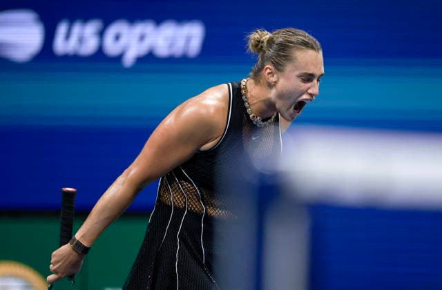 US Open tennis tournament - Day 12 epaselect Aryna Sabalenka of Belarus reacts while in action against Jessica Pegula of the USA during their Women s Singles Semifinals match of the US Open Tennis Championships at the USTA Billie Jean King National Tennis Center in Flushing Meadows, New York, USA, 10 September 2026. FLUSHING MEADOWS NEW YORK United States  Copyright: xCRISTOBALxHERRERA-ULASHKEVICHx