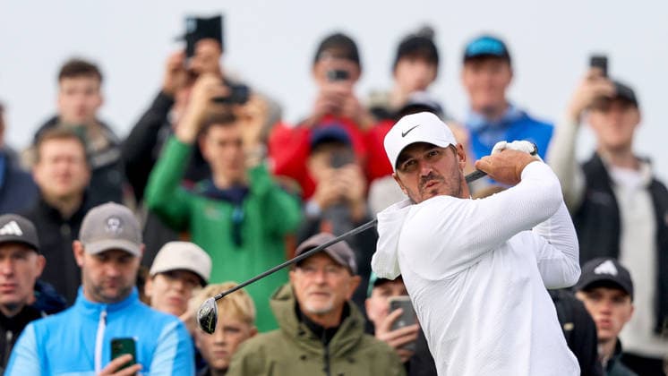 2026 Amgen Irish Open - Second Round, Trump International Golf Links, Doonbeg 11 9 2026 Brooks Koepka tees off the second Brooks Koepka tees off the second 11 9 2026  Copyright: xx BB3_1484