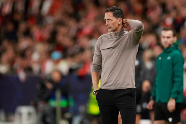 RC Lens coach Dino Toppmoller, the Football Champions League opening round match Slavia Prague vs RC Lens on September 10, 2026, in Prague, Czech Republic. (CTKxPhoto PavelxLebeda) CTKPhotoF202609110021801  CTKPhotoF202609110021801