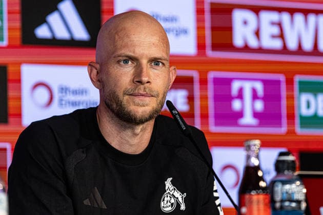 Pressekonferenz, 1.FC Köln; 11.09.2026 Rene Wagner (Cheftrainer, 1. FC Köln) während der Pressekonferenz vor dem Bundesligaspiel gegen SV Werder Bremen. Pressekonferenz, 1.FC Köln; Geißbockheim, Köln; 11.09.2026 *** Press Conference, 1 FC Köln, September 11, 2026: Rene Wagner, head coach of 1 FC Köln, during the press conference ahead of the Bundesliga match against SV Werder Bremen. Press Conference, 1 FC Köln, Geißbockheim, Cologne, September 11, 2026 Copyright: xBEAUTIFULxSPORTS Buriakovx