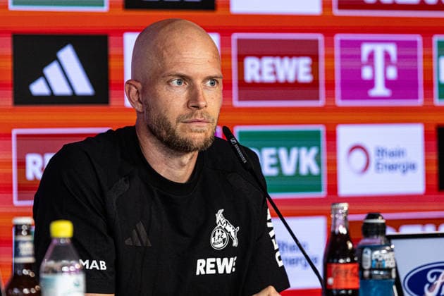 Pressekonferenz, 1.FC Köln; 11.09.2026 Rene Wagner (Cheftrainer, 1. FC Köln) während der Pressekonferenz vor dem Bundesligaspiel gegen SV Werder Bremen. Pressekonferenz, 1.FC Köln; Geißbockheim, Köln; 11.09.2026 *** Press Conference, 1 FC Köln, September 11, 2026: Rene Wagner, Head Coach of 1 FC Köln, during the press conference ahead of the Bundesliga match against SV Werder Bremen. Press Conference, 1 FC Köln, Geißbockheim, Cologne, September 11, 2026 Copyright: xBEAUTIFULxSPORTS Buriakovx