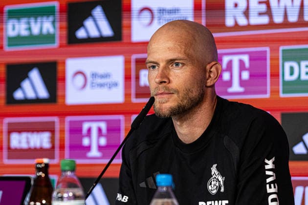 Pressekonferenz, 1.FC Köln; 11.09.2026 Rene Wagner (Cheftrainer, 1. FC Köln) während der Pressekonferenz vor dem Bundesligaspiel gegen SV Werder Bremen. Pressekonferenz, 1.FC Köln; Geißbockheim, Köln; 11.09.2026 *** Press Conference, 1 FC Köln, September 11, 2026: Rene Wagner, Head Coach of 1 FC Köln, during the press conference ahead of the Bundesliga match against SV Werder Bremen. Press Conference, 1 FC Köln, Geißbockheim, Cologne, September 11, 2026 Copyright: xBEAUTIFULxSPORTS Buriakovx