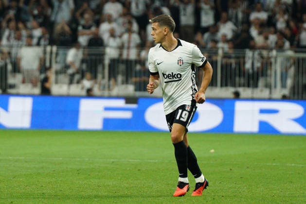 September 11, 2026, Besiktas, Istanbul, Turkey: Leandro Trossard (C) of Besiktas looks on during the Turkish Super League 2026 27 match between Besiktas and Erzurumspor at Besiktas Park Stadium in Istanbul, Turkey, on September 11, 2026. Turkish Super League 2026 27 - Besiktas Vs Erzurumspor  - ZUMAu194 20260911_zip_u194_008 Copyright: xTolgaxUluturkx