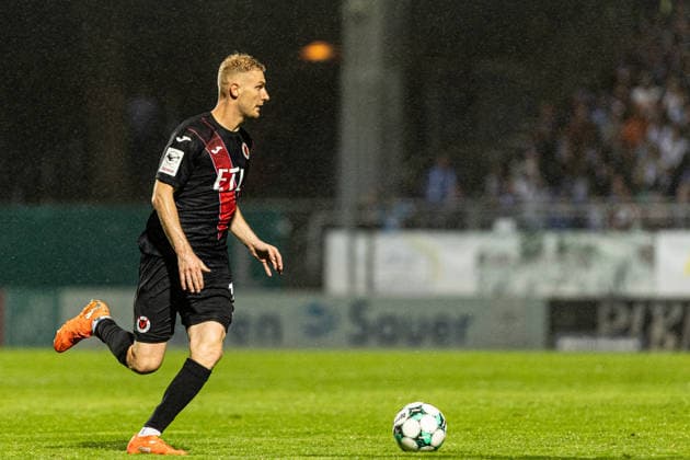 3.Liga: FC Viktoria Köln - Hansa Rostock; 11.09.2026 Meiko Sponsel (FC Viktoria Köln, 19) 3.Liga: FC Viktoria Köln - Hansa Rostock; Sportpark Höhenberg, Köln; 11.09.2026 DFB regulations prohibit any use of photographs as image sequences and or quasi video. Copyright: xBEAUTIFULxSPORTS Buriakovx