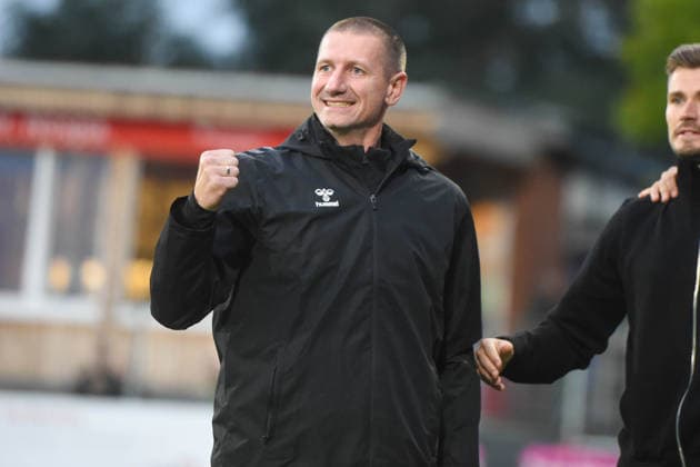 Fußball I Herren I Saison 2026-2027 I Regionalliga Nord I 8. Spieltag I SC Weiche Flensburg 08 - Hamburger SV II I 11.09.2026 Tim Wulff (Trainer, SC Weiche Flensburg 08) Copyright: xLobeca JanxKirschnerx