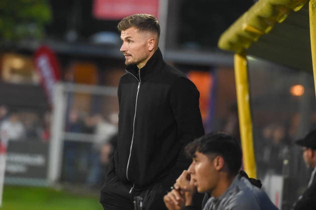 Fußball I Herren I Saison 2026-2027 I Regionalliga Nord I 8. Spieltag I SC Weiche Flensburg 08 - Hamburger SV II I 11.09.2026 Dominic Hartmann (Sportlicher Leiter, SC Weiche Flensburg 08) Copyright: xLobeca JanxKirschnerx