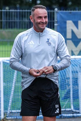 Fussball, 3.Liga Saison 2026 2027 Training MSV Duisburg 11.09.2026, Trainingsgelände MSV Duisburg Dietmar Hirsch (Cheftrainer, MSV Duisburg) Duisburg Trainingsgelände MSV Duisburg Nordrhein-Westfalen Deutschland