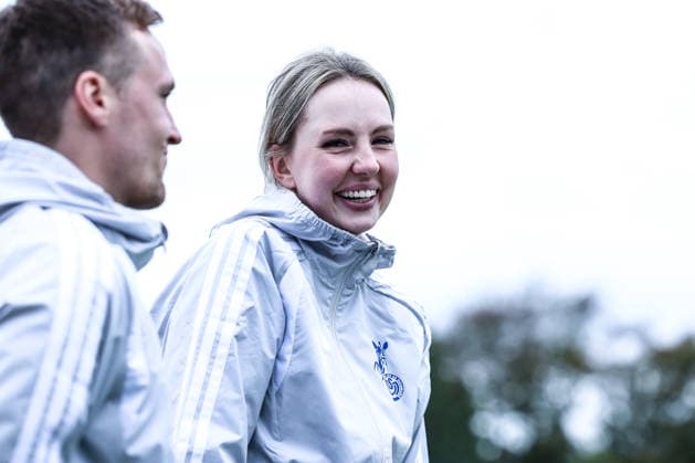 Fussball, 3.Liga Saison 2026 2027 Training MSV Duisburg 11.09.2026, Trainingsgelände MSV Duisburg Katharina Keßler (Physio, MSV Duisburg) Duisburg Trainingsgelände MSV Duisburg Nordrhein-Westfalen Deutschland