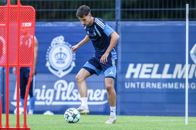 Fussball, 3.Liga Saison 2026 2027 Training MSV Duisburg 11.09.2026, Trainingsgelände MSV Duisburg Conor Noß (MSV Duisburg,14) Duisburg Trainingsgelände MSV Duisburg Nordrhein-Westfalen Deutschland