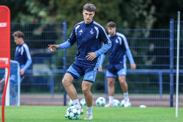 Fussball, 3.Liga Saison 2026 2027 Training MSV Duisburg 11.09.2026, Trainingsgelände MSV Duisburg Martin Ens (MSV Duisburg, 4) Duisburg Trainingsgelände MSV Duisburg Nordrhein-Westfalen Deutschland