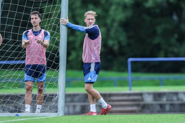 Fussball, 3.Liga Saison 2026 2027 Training MSV Duisburg 11.09.2026, Trainingsgelände MSV Duisburg Jannik Zahmel (MSV Duisburg, 41) Duisburg Trainingsgelände MSV Duisburg Nordrhein-Westfalen Deutschland