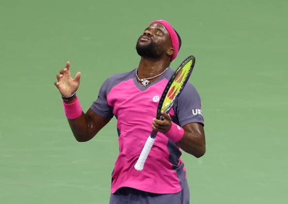 September 11, 2026, New York City, New York, USA: FRANCES TIAFOE of USA during the match against B. Shelton of USA in the semifinals of Grand Slam tournament US Open. New York, USA. New York City USA - ZUMAc278 20260911_zsp_c278_069 Copyright: xMarcinxCholewinskix