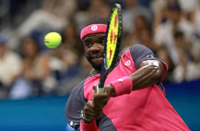 US Open tennis tournament - Day 13 Frances Tiafoe of the US in action against Ben Shelton of the US during the Men s Singles Semifinals of the US Open Tennis Championships in Flushing Meadows, New York, USA, 11 September 2026. FLUSHING MEADOWS NEW YORK United States  Copyright: xCRISTOBALxHERRERA-ULASHKEVICHx