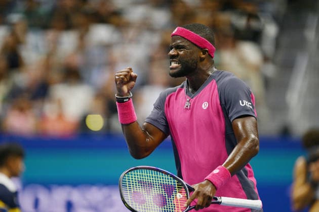 2026 US Open Frances Tiafoe (USA) FOR EDITORIAL USAGE ONLY !