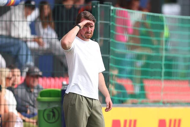 RB Leipzig - Nürnberg 1. Bundesliga Frauen Leipzig, Trainingszentrum am Cottaweg, 12.09.2026, Fußball, Frauen, Saison 2026 2027, Frauen-Bundesliga, 4. Spieltag , RB Leipzig - 1. FC Nürnberg , Im Bild: Trainer Jonas Stephan (RB Leipzig) , *** RB Leipzig vs. Nuremberg 1, Women s Bundesliga, Leipzig, Training Center on Cottaweg, September 12, 2026, Soccer, Women, 2026–2027 Season, Women s Bundesliga, Matchday 4, RB Leipzig vs. FC Nuremberg 1, Pictured: RB Leipzig Coach Jonas Stephan,