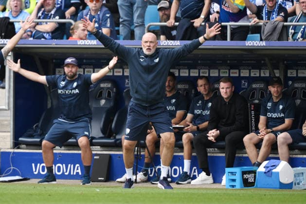 Trainer Uwe Rösler (VfL Bochum) 12.09.2026, Fussball 2. Bundesliga, Saison 2026 2027, 5. Spieltag, VfL Bochum - SpVgg Greuther Fürth DFL regulations prohibit any use of photographs as image sequences and or quasi-video Bochum Vonovia Ruhrstadion Nordrhein Westfalen Deutschland *** Coach Uwe Rösler, VfL Bochum, September 12, 2026, Soccer, 2. Bundesliga, 2026–2027 season, Matchday 5, VfL Bochum vs. SpVgg Greuther Fürth. DFL regulations prohibit any use of photographs as image sequences and or quasi-video. Bochum, Vonovia Ruhrstadion, North Rhine-Westphalia, Germany Team2