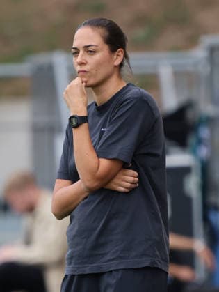 12.09.2026, Fussball, Herren, 3. Liga, Saison 2026 2027, 1. FC Saarbrücken - FC Ingolstadt 04, Trainerin Sabrina Wittmann (FC Ingolstadt 04) Saarbrücken Ludwigsparkstadion Saarland Deutschland (DEU) Copyright: xSebastianxBachx