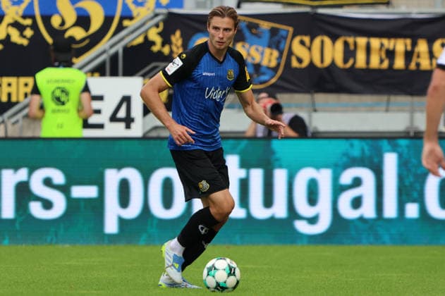 12.09.2026, Fussball, Herren, 3. Liga, Saison 2026 2027, 1. FC Saarbrücken - FC Ingolstadt 04, Siemen Voet (1. FC Saarbrücken) Saarbrücken Ludwigsparkstadion Saarland Deutschland (DEU) Copyright: xSebastianxBachx