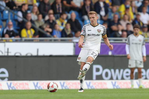 12.09.2026, xtgx, Fussball 2. Bundesliga, Eintracht Braunschweig - SG Dynamo Dresden, v.l. Niklas Hauptmann (Dresden, 27) (DFL DFB REGULATIONS PROHIBIT ANY USE OF PHOTOGRAPHS as IMAGE SEQUENCES and or QUASI-VIDEO) Braunschweig *** September 12, 2026, xtgx, Soccer 2. Bundesliga, Eintracht Braunschweig vs. SG Dynamo Dresden, from left: Niklas Hauptmann (Dresden), 27. DFL and DFB regulations prohibit any use of photographs as image sequences and or quasi-video. Braunschweig