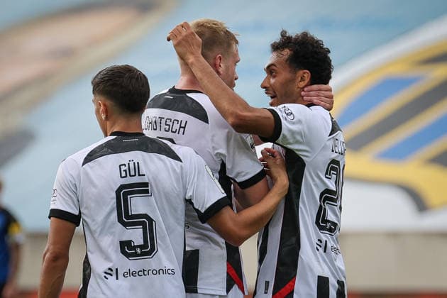 3. Liga - Saison 2026 27 - 1. FC Saarbrücken - FC Ingolstadt 04 - XXXXX - XXXXX - Foto: Meyer Der 0:1 Führungstreffer durch Lars Lokotsch (Nr.13 - FCI) - jubel 3. Liga - Saison 2026 27 - 1. FC Saarbrücken - FC Ingolstadt 04