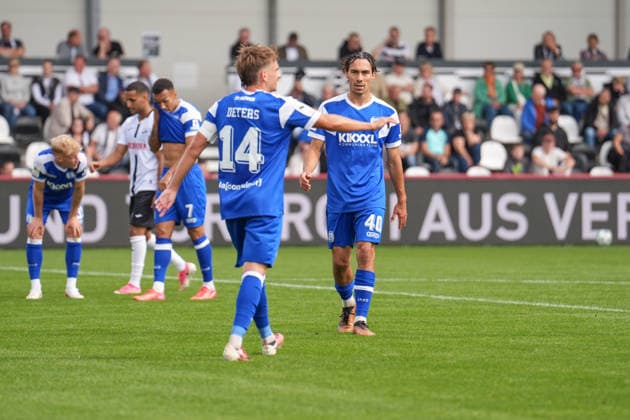 Deutschland: Fussball, 3. Liga, 5. Spieltag, Sportclub Arena Verl, SC Verl vs. SV Meppen: Thorben Deters (SV Meppen, 14) Copyright: xMichelxWittex