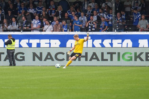 Deutschland: Fussball, 3. Liga, 5. Spieltag, Sportclub Arena Verl, SC Verl vs. SV Meppen: Julius Pünt (SV Meppen, 44) Copyright: xMichelxWittex