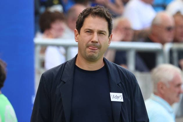 12.09.2026, xrekx, Fussball 3.Liga, 1.FC Saarbruecken - FC Ingolstadt 04 v.l. Argirios Giannikis Trainer (1.FC Saarbruecken) Saarbruecken
