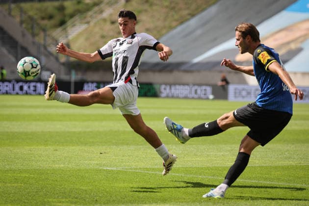 3. Liga - Saison 2026 27 - 1. FC Saarbrücken - FC Ingolstadt 04 - Emre Gül (Nr.5 - FCI) - XXXXX - Foto: Meyer Jürgen 3. Liga - Saison 2026 27 - 1. FC Saarbrücken - FC Ingolstadt 04
