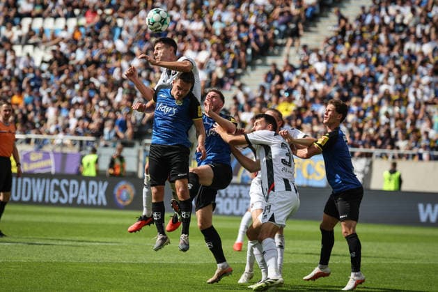 3. Liga - Saison 2026 27 - 1. FC Saarbrücken - FC Ingolstadt 04 - Georgios Antzoulas (Nr.6 - FCI) - XXXXX - Foto: Meyer Jürgen 3. Liga - Saison 2026 27 - 1. FC Saarbrücken - FC Ingolstadt 04