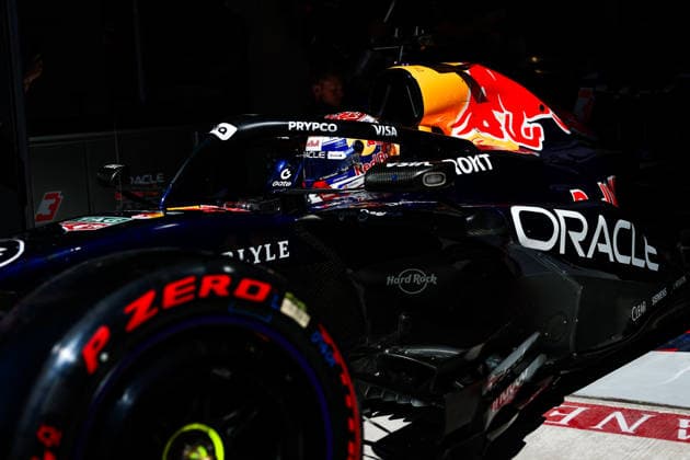 F1 - SPANISH GRAND PRIX 2026 03 VERSTAPPEN Max (nld), Red Bull Racing Ford RB22, action during the 2026 Formula 1 Spanish Grand Prix, 14th round of the 2026 Formula One World Championship, WM, Weltmeisterschaft from September 11 to 13, 2026 on the Madring, in Madrid, Spain - MadridSpain  Copyright: xFLORENTxGOODENx