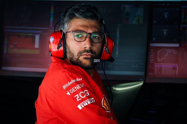 F1 - SPANISH GRAND PRIX 2026 JAIN Ravin, Head of Race Strategy of the Scuderia Ferrari, portrait during the 2026 Formula 1 Spanish Grand Prix, 14th round of the 2026 Formula One World Championship, WM, Weltmeisterschaft from September 11 to 13, 2026 on the Madring, in Madrid, Spain - MadridSpain  Copyright: xFLORENTxGOODENx