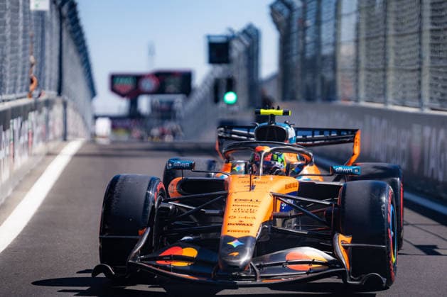 2026 Spanish Grand Prix - Third Practice Session - Madrid LANDO NORRIS 4 (GBR) of McLaren Mastercard Formula 1 Team (McLaren MCL40) on Saturday during the 2026 Formula 1 TAG Heuer Spanish Grand Prix at MADRING in Madrid, Spain, on September 12, 2026. Photo by Antoine LAPEYRE Reveries Agency via ABACAPRESS.COM Madrid Spain  Copyright: xAntoinexLapeyre ReveriesxAgency ABACAx