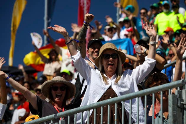 F1 - SPANISH GRAND PRIX 2026 spectators, fans during the 2026 Formula 1 Spanish Grand Prix, 14th round of the 2026 Formula One World Championship, WM, Weltmeisterschaft from September 11 to 13, 2026 on the Madring, in Madrid, Spain - MadridSpain  Copyright: xXavixBonillax