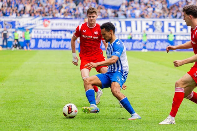 Deutschland: 2.Bundesliga, Saison 2026 2027, 12.09.2026, 5. Spieltag,1.FC Magdeburg vs 1. FC Kaiserslautern, Avnet Arena : Herbert Bockhorn (1.FC Magdeburg, 7) am Ball *** Germany 2. Bundesliga, 2026–2027 Season, September 12, 2026, Matchday 5, 1. FC Magdeburg vs. 1. FC Kaiserslautern, Avnet Arena Herbert Bockhorn, 1. FC Magdeburg, 7 am Ball Copyright: xMichellexLukax
