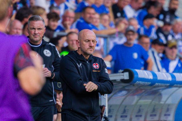 Deutschland: 2.Bundesliga, Saison 2026 2027, 12.09.2026, 5. Spieltag,1.FC Magdeburg vs 1. FC Kaiserslautern, Avnet Arena : Lieberknecht Torsten (1. FC Kaiserslautern, Cheftrainer) *** Germany 2. Bundesliga, 2026–2027 Season, September 12, 2026, Matchday 5, 1. FC Magdeburg vs. 1. FC Kaiserslautern, Avnet Arena, Torsten Lieberknecht, 1. FC Kaiserslautern, Head Coach Copyright: xMichellexLukax
