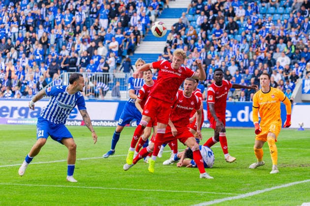 Deutschland: 2.Bundesliga, Saison 2026 2027, 12.09.2026, 5. Spieltag,1.FC Magdeburg vs 1. FC Kaiserslautern, Avnet Arena : *** Germany 2. Bundesliga, 2026–2027 Season, September 12, 2026, Matchday 5, 1. FC Magdeburg vs. 1. FC Kaiserslautern, Avnet Arena Copyright: xMichellexLukax