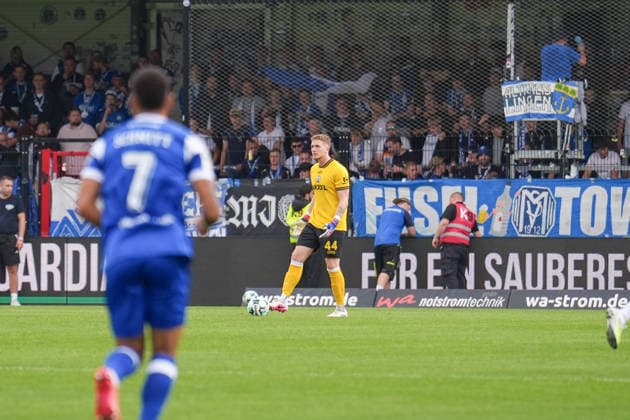 Deutschland: Fussball, 3. Liga, 5. Spieltag, Sportclub Arena Verl, SC Verl vs. SV Meppen: Julius Pünt (SV Meppen, 44) Copyright: xMichelxWittex