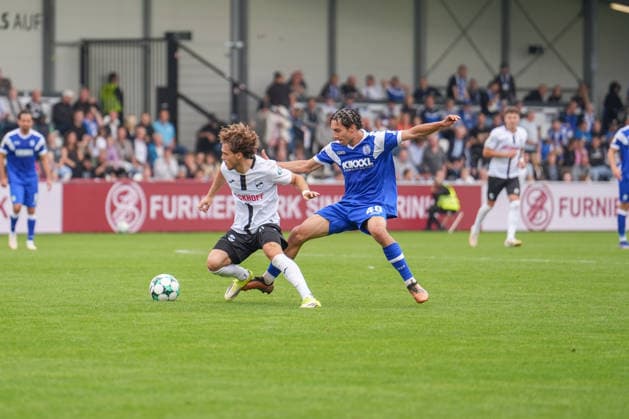 Deutschland: Fussball, 3. Liga, 5. Spieltag, Sportclub Arena Verl, SC Verl vs. SV Meppen: Niclas Nadj (SV Meppen, 40) Copyright: xMichelxWittex