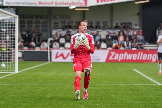 Deutschland: Fussball, 3. Liga, 5. Spieltag, Sportclub Arena Verl, SC Verl vs. SV Meppen: Timo Schlieck (SC Verl, 1) Copyright: xMichelxWittex