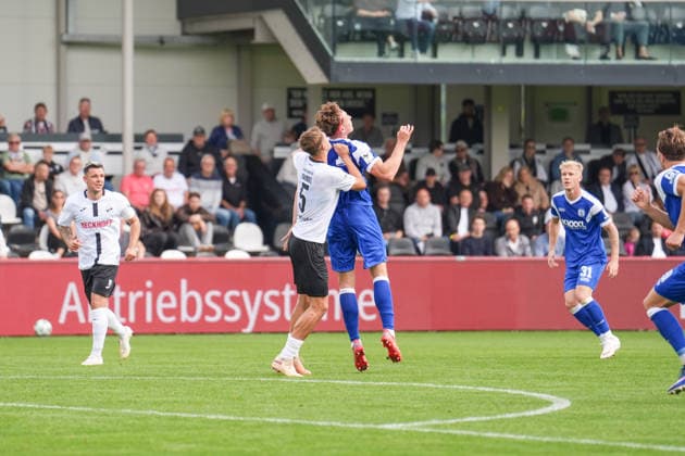 Deutschland: Fussball, 3. Liga, 5. Spieltag, Sportclub Arena Verl, SC Verl vs. SV Meppen: Richard Meier (SV Meppen, 13) Copyright: xMichelxWittex