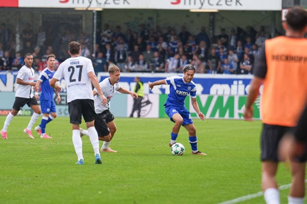 Deutschland: Fussball, 3. Liga, 5. Spieltag, Sportclub Arena Verl, SC Verl vs. SV Meppen: Niclas Nadj (SV Meppen, 40) Copyright: xMichelxWittex
