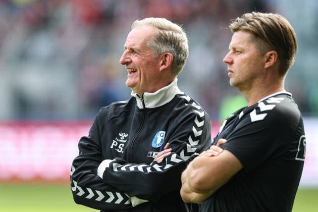 Trainer Petrik Sander (1. FC Magdeburg) - 2. Fußball Bundesliga Saison 2026-2027 1. FC Magdeburg vs 1. FC Kaiserslautern in der Avnet Arena in Magdeburg - Fußball,Mann,Männer,Deutschland,12.09.2026 *** Coach Petrik Sander, 1. FC Magdeburg, 2. Bundesliga, 2026–2027 season, 1. FC Magdeburg vs. 1. FC Kaiserslautern at the Avnet Arena in Magdeburg; soccer, man, men, Germany, September 12, 2026