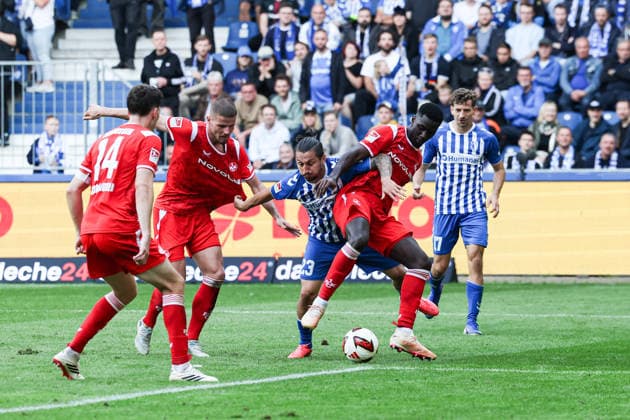 Baris Atik (1. FC Magdeburg,23) - 2. Fußball Bundesliga Saison 2026-2027 1. FC Magdeburg vs 1. FC Kaiserslautern in der Avnet Arena in Magdeburg - Aktion,Fußball,Mann,Männer,Deutschland,12.09.2026 *** Baris Atik, 1 FC Magdeburg, 23, 2nd Bundesliga, 2026–2027 season, 1 FC Magdeburg vs. 1 FC Kaiserslautern at the Avnet Arena in Magdeburg; action, soccer, man,Men, Germany, September 12, 2026