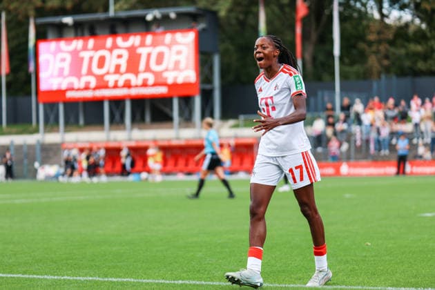Google Pixel Frauen-Bundesliga: 1. FC Köln - 1. FC Union Berlin; 12.09.2026 Lydia Andrade (1. FC Köln, 17) jubelt zum 3:0 Google Pixel Frauen-Bundesliga: 1. FC Köln - 1. FC Union Berlin; Köln, Franz-Kremer-Stadion; 12.09.2026. DFB REGULATIONS PROHIBIT ANY USE OF PHOTOGRAPHS AS IMAGE SEQUENCES AND OR QUASI-VIDEO. *** Google Pixel Women s Bundesliga: 1. FC Köln vs. 1. FC Union Berlin, September 12, 2026. Lydia Andrade of 1. FC Köln, 17, celebrates the 3-0 lead. Google Pixel Women s Bundesliga: 1. FC Köln vs. 1. FC Union Berlin, Cologne, Franz Kremer Stadium, September 12, 2026. DFB regulations prohibit any use of photographs as image sequences and or quasi-video. Copyright: xBEAUTIFULxSPORTS Freisenx