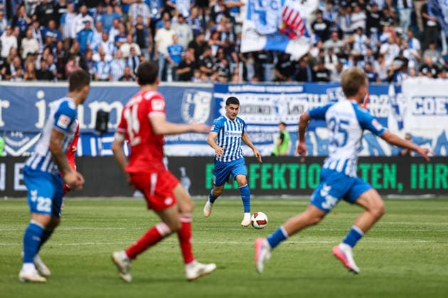 Felipe Chavez (1. FC Magdeburg,11) - 2. Fußball Bundesliga Saison 2026-2027 1. FC Magdeburg vs 1. FC Kaiserslautern in der Avnet Arena in Magdeburg - Aktion,Fußball,Mann,Männer,Deutschland,12.09.2026 *** Felipe Chavez, 1. FC Magdeburg, 11 2, 2026–2027 Bundesliga Season, 1. FC Magdeburg vs. 1. FC Kaiserslautern at the Avnet Arena in Magdeburg; Action, Soccer, Man,Men, Germany, September 12, 2026