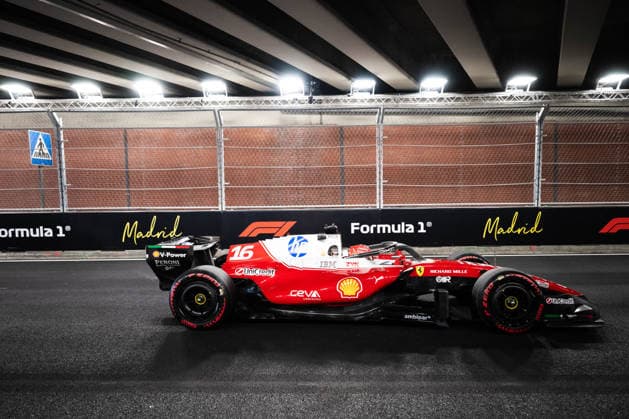 F1 - Grand prix of Spain - Third Practice Session - Madrid AJ Ferrari driver Charles Leclerc (16) during the third practice session at the Madring circuit on September 12, 2026 in Madrid, Spain ahead of the Spanish Formula One Grand Prix. Photo by Alexis Jumeau ABACAPRESS.COM Madrid  Copyright: xJumeauxAlexis ABACAx